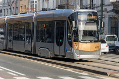 
Tram '3072' at Brussels Midi, Belgium, February 2019