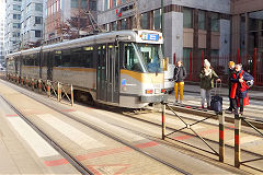 
Tram '7958' at Brussels Midi, Belgium, February 2019