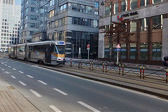 
Tram '7959' at Brussels Midi, Belgium, February 2019