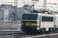 
SNCB '2123' at Brussels Midi, Belgium, February 2019