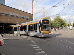 
Tram '3130' at Brussels Midi, Belgium, September 2022