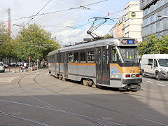 
Tram '7736' at Brussels Midi, Belgium, September 2022