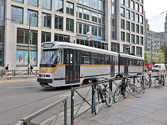 
Tram '7771' at Brussels Midi, Belgium, September 2022