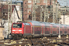 
'146 272' at Cologne Station, Germany, February 2019