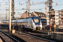
National Express '872' at Cologne Station, Germany, February 2019