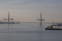 
New bridge over Cadiz harbour, Spain, March 2014