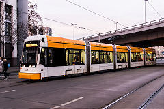 
Tram '224' at Mainz, Germany, February 2019