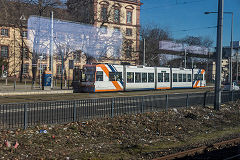 
Tram '5646' at Mannheim, Germany, February 2019