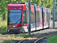 
Braunschweig tram '1468', Germany, May 2024