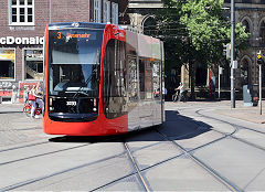 
Bremen tram '3233', Germany, May 2024