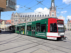 
Erfurt tram '604', Germany, May 2024