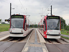 
Erfurt trams '628' and '637', Germany, May 2024