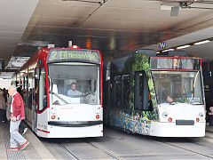 
Erfurt trams '654' and '611', Germany, May 2024