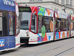 
Erfurt tram '708', Germany, May 2024