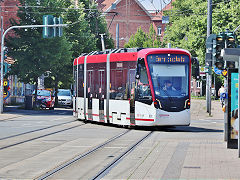 
Erfurt tram '807', Germany, May 2024