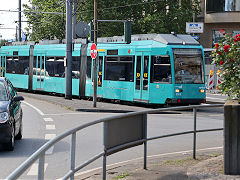 
Frankfurt tram '018', Germany, May 2024