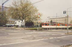 
Tram at Frankfurt, Germany, April 2002