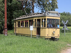 
Berlin tram '5964' on the demonstraton line, May 2024