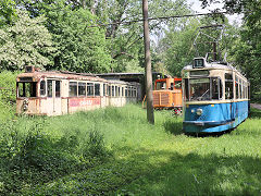 
Munich tram '2420' running on the loop, May 2024