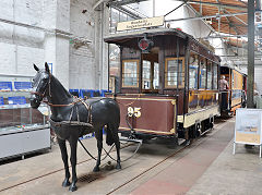 
Leipzig Museum horsetram '95' from 1908, May 2024