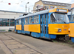 
Leipzig tram '2186' awaiting shipment to the Ukraine, May 2024