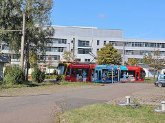 
Nordhausen hybrid tram '202', Nordhausen, Germany, September 2024