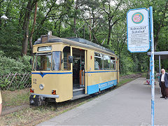 
Tram '32' at Woltersdorf, Germany, May 2024