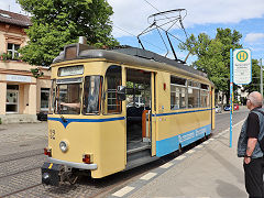 
Tram '32' at Woltersdorf, Germany, May 2024