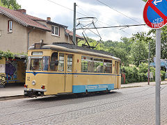 
Tram '32' at Woltersdorf, Germany, May 2024