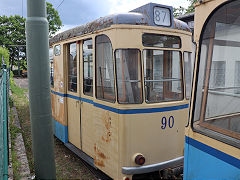 
Tram '90' at Woltersdorf, Germany, May 2024