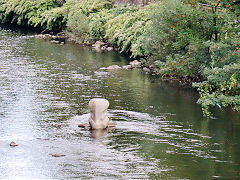 
The memorial to the Elephant that fell out of the tram in 1950, Wuppertal, September 2024