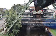 
Leaving a station at Wuppertal, September 2024