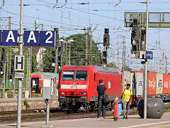 
'145 031' at Bremen, Germany, May 2024