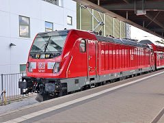 
'147 017' at Stralsund, Germany, September 2024