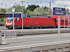 
'182 021' at Cottbus, Germany, May 2024