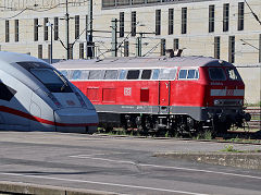 
'218 839' at Hannover, Germany, May 2024