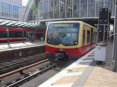 
'481' on the Berlin S-bahn, Germany, May 2024