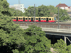 
'481' on the Berlin S-bahn, Germany, May 2024