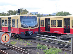 
'481' on the Berlin S-bahn, Germany, September 2024