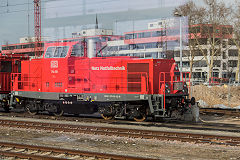 
'714 110' at Mannheim, Germany, February 2019