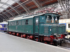 
DR 'E4 01' or '104 001' at Leipzig, May 2024