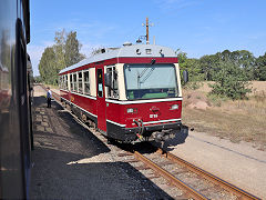 
'137 515' on the Glossen shuttle on the Dollnitzbahn, September 2024