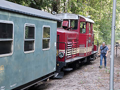 
'199 031' at Muglen on the Dollnitzbahn, September 2024