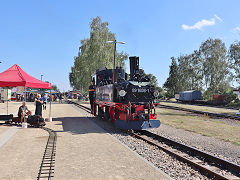 
'99 1608' at Muglen on the Dollnitzbahn, September 2024