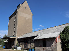 
Once rail-served factory at Mugeln, September 2024