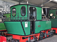 
'13', O&K '3902' of 1909,.0-4-4-0T Mallet at Frankfurt Feldbahn Museum, September 2024