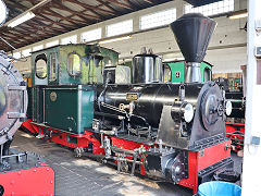 
'14 Jakobi', Jung '989' of 1906 at Frankfurt Feldbahn Museum, September 2024