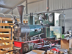 
'18 Emma' , O&K '9244'of 1921 at Frankfurt Feldbahn Museum, September 2024