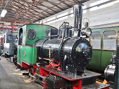 
'2', Henschel '20517' of 1925 at Frankfurt Feldbahn Museum, September 2024