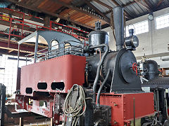 
'21', Jung '847' of 1905 at Frankfurt Feldbahn Museum, September 2024